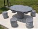 Granite Stone Table Set