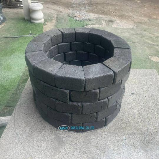 Outdoor Stone Firepits